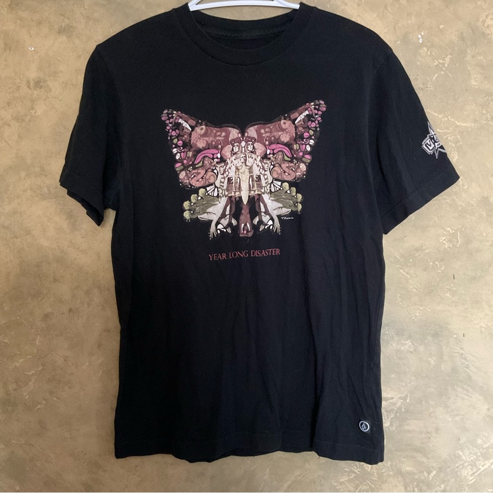 Volcom Entertainment Y2K Year Long Disaster Band Tee